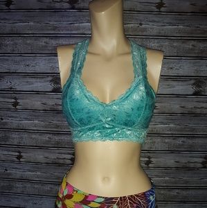 Ash Mint Lace Bralette